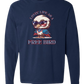 Lovin' Life as a Free Bird - Comfort Colors - Heavyweight Long Sleeve Tee - Blues & Greens