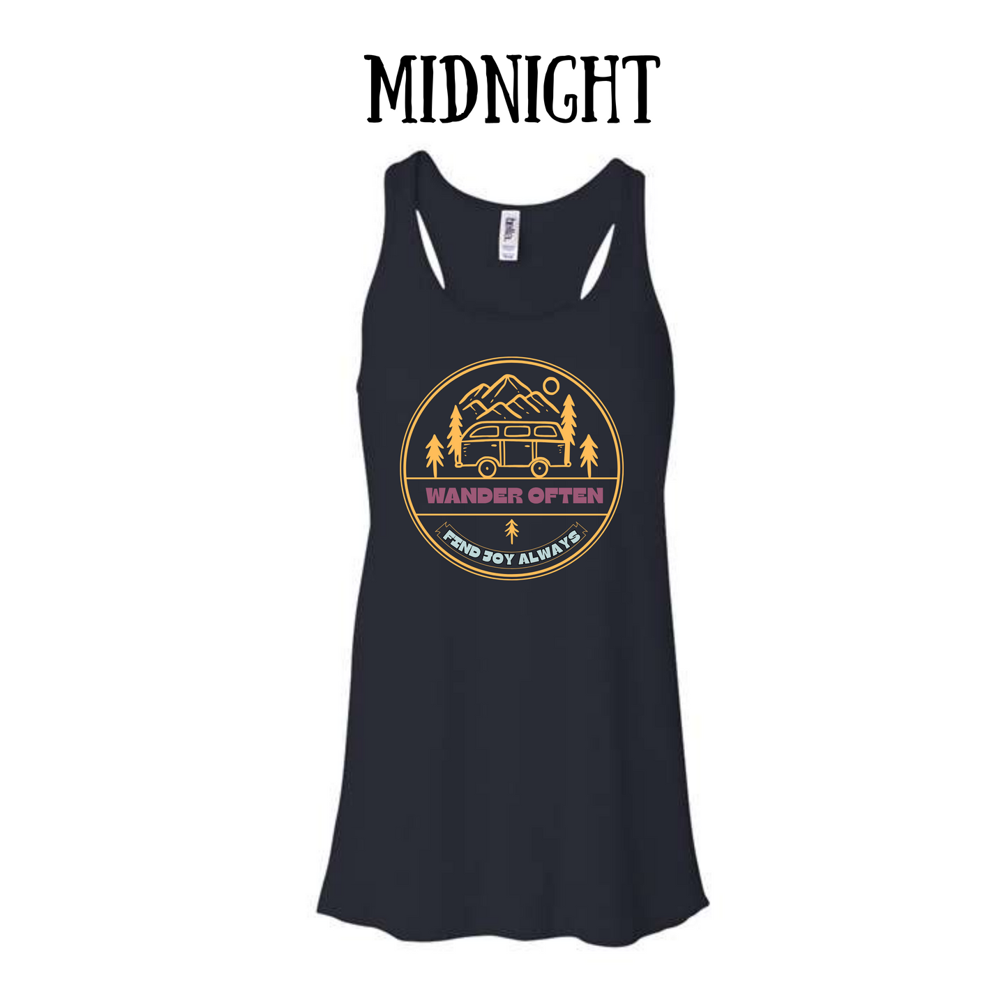 CP - Wander Often - Women's Flowy Racerback Tank