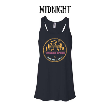 CP - Wander Often - Women's Flowy Racerback Tank