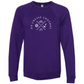 On Cruise Control - Sponge Fleece Raglan Sweatshirt - Blues, Greens, Purple, and Black