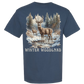 Winter Woodland - Comfort Colors - Heavyweight Unisex Tee - Blues