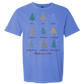 Galatians 5 - Comfort Colors - Heavyweight Unisex Tee - Blues