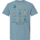 Galatians 5 - Comfort Colors - Heavyweight Unisex Tee - Blues