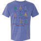 Galatians 5 - Comfort Colors - Heavyweight Unisex Tee - Blues
