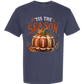 'Tis Football Season - Comfort Colors - Heavyweight Unisex Tee - Blues