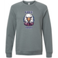 Free Bird - Sponge Fleece Raglan Sweatshirt - Blues, Greens, Purple, and Black