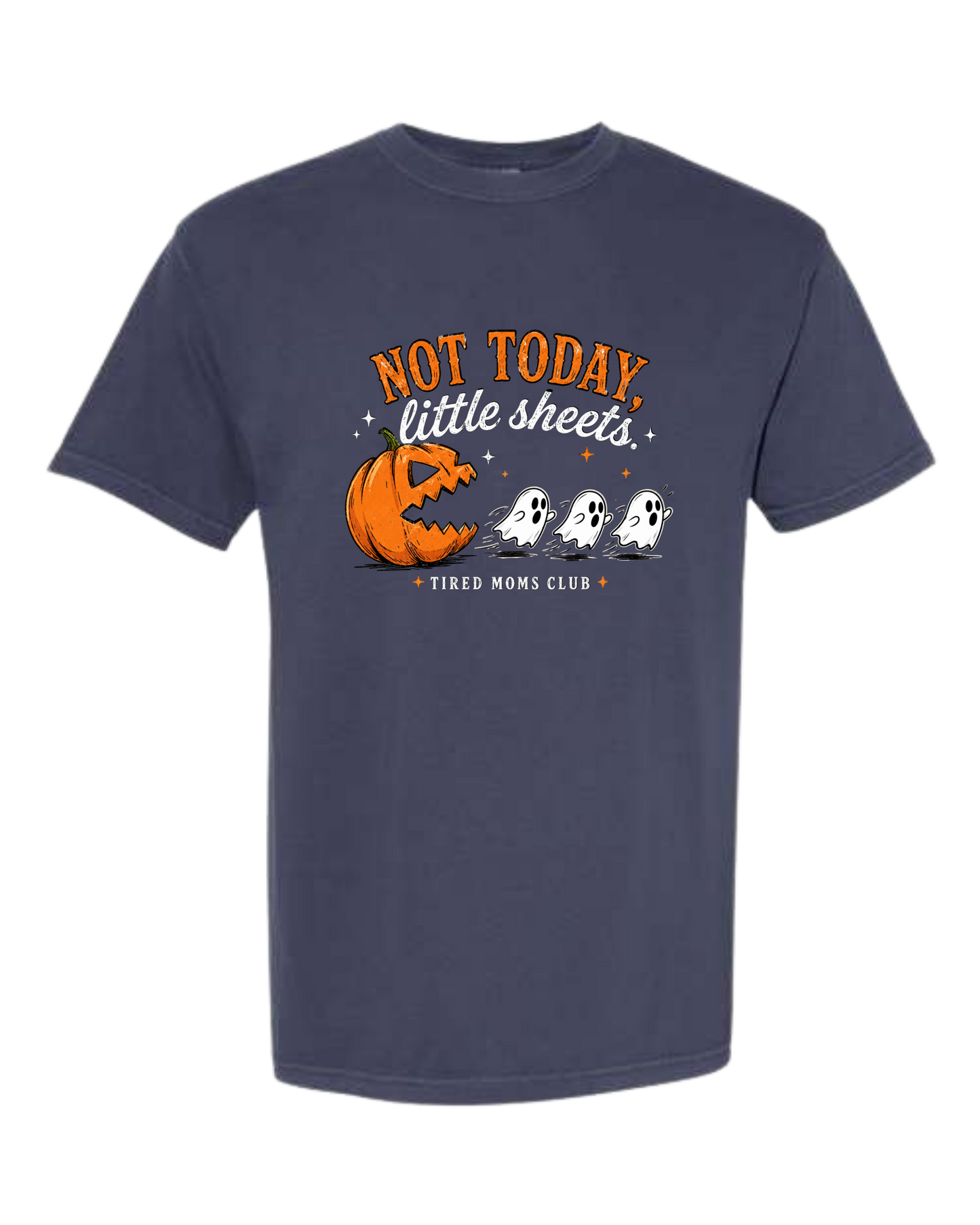 Not Today, Little Sheets - Comfort Colors - Heavyweight Unisex Tee - Blues