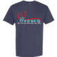 Make Heaven Crowded - Comfort Colors - Heavyweight Unisex Tee - Blues