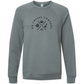 On Cruise Control - Sponge Fleece Raglan Sweatshirt - Blues, Greens, Purple, and Black