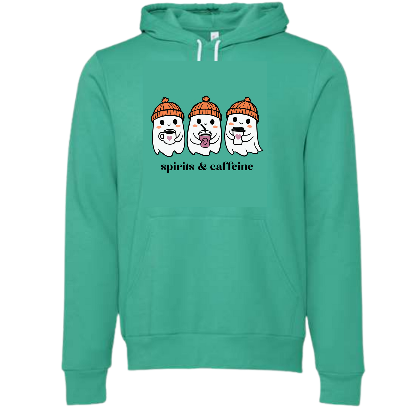 HP - Spirits & Caffeine - Sponge Fleece Hoodie - Blues, Purples