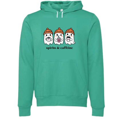 HP - Spirits & Caffeine - Sponge Fleece Hoodie - Blues, Purples