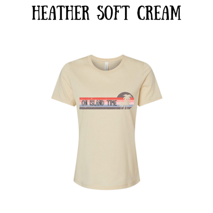 VP - On Island Time - Women's relaxed fit tee - Neutrals