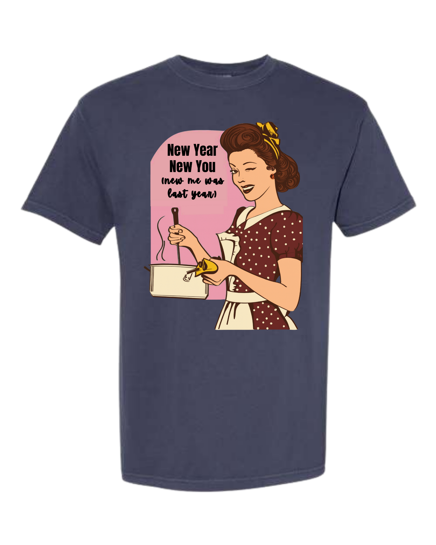 New Year New You - Comfort Colors - Heavyweight Unisex Tee - Blues