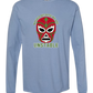 Masked Because We Are Unstable - Comfort Colors - Heavyweight Long Sleeve Tee - Blues & Greens