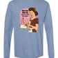 New Year New You - Comfort Colors - Heavyweight Long Sleeve Tee - Blues & Greens