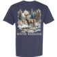 Winter Woodland - Comfort Colors - Heavyweight Unisex Tee - Blues