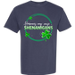 Hormones May Cause Shenanigans - Comfort Colors - Heavyweight Unisex Tee - Blues