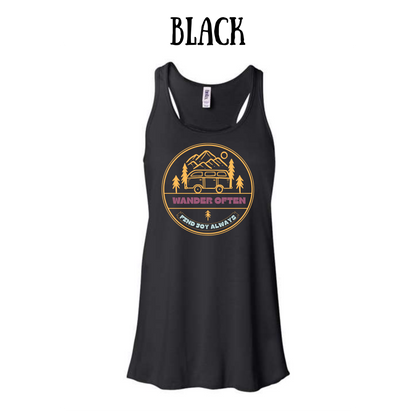 CP - Wander Often - Women's Flowy Racerback Tank