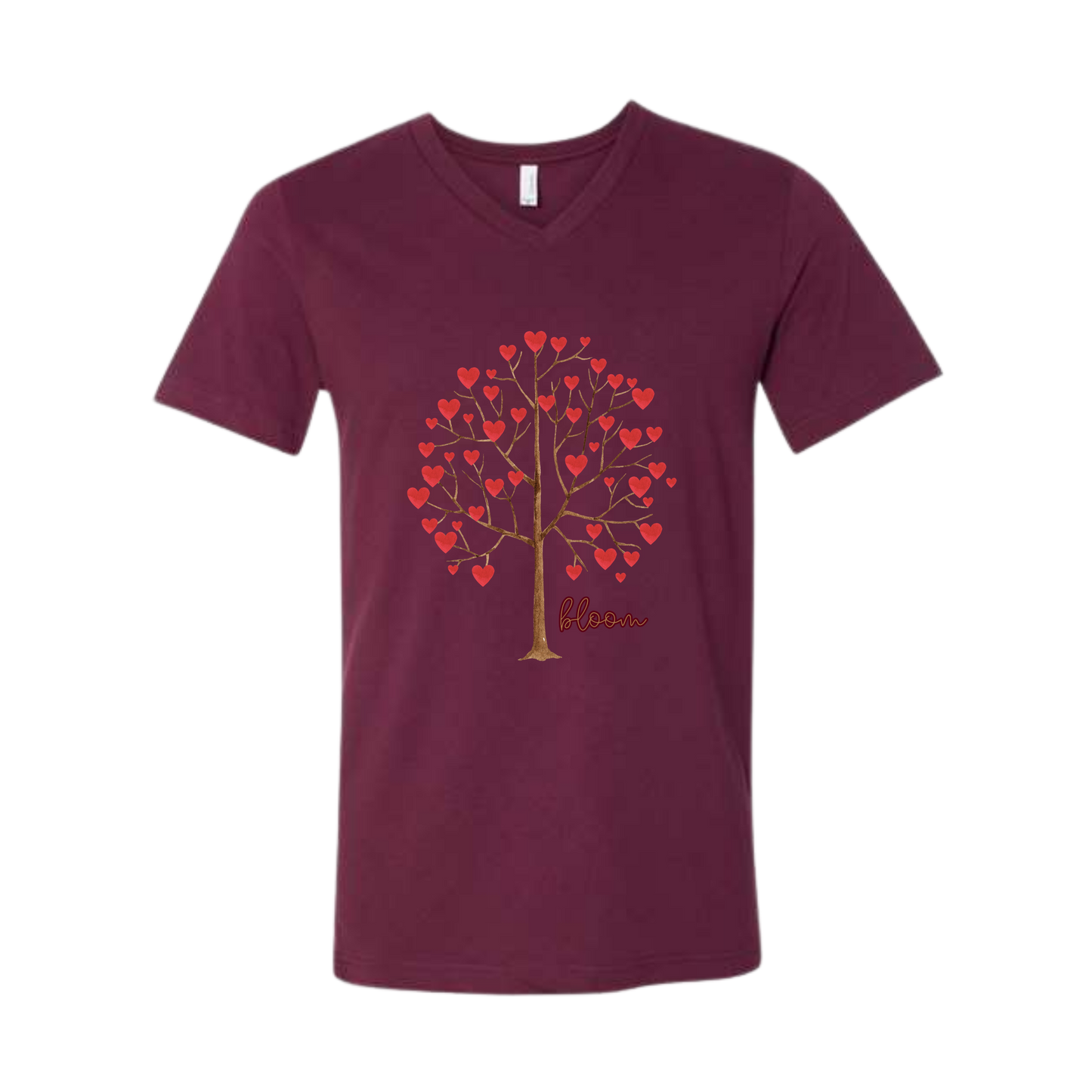 Bloom - Bella+Canvas - Unisex V-Neck - Assorted Colors