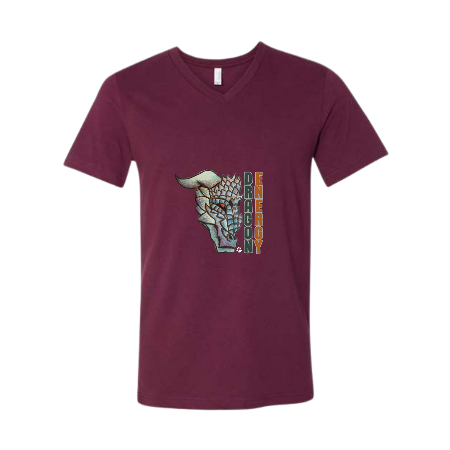 Dragon Energy - Bella+Canvas - Unisex V-Neck - Assorted Colors