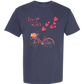 Love Is in The Air - Comfort Colors - Heavyweight Unisex Tee - Blues
