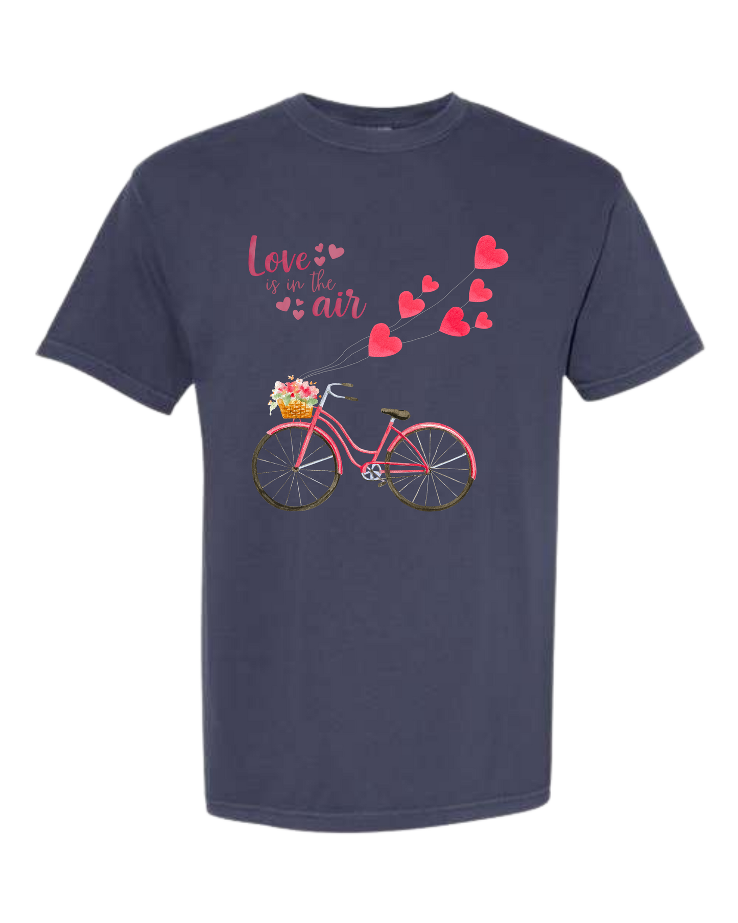 Love Is in The Air - Comfort Colors - Heavyweight Unisex Tee - Blues