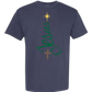 Jesus Tree - Comfort Colors - Heavyweight Unisex Tee - Blues