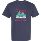 Get in Loser We're Playing Mahjong - Comfort Colors - Heavyweight Unisex Tee - Blues