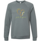 Not Perfect Just Forgiven - Sponge Fleece Raglan Sweatshirt - Blues, Greens, Purple, and Black