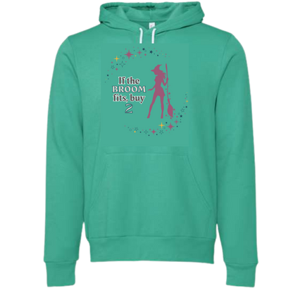 HP - If The Broom Fits - Sponge Fleece Hoodie - Blues, Purples