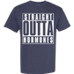 Straight Outta Hormones - Comfort Colors - Heavyweight Unisex Tee - Blues