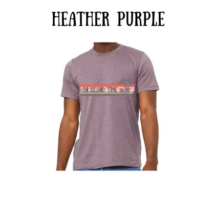 VP - On Island Time - Unisex Tee - Pinks, Purples, Neutrals