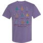 Galatians 5 - Comfort Colors - Heavyweight Unisex Tee - Pinks, Purples