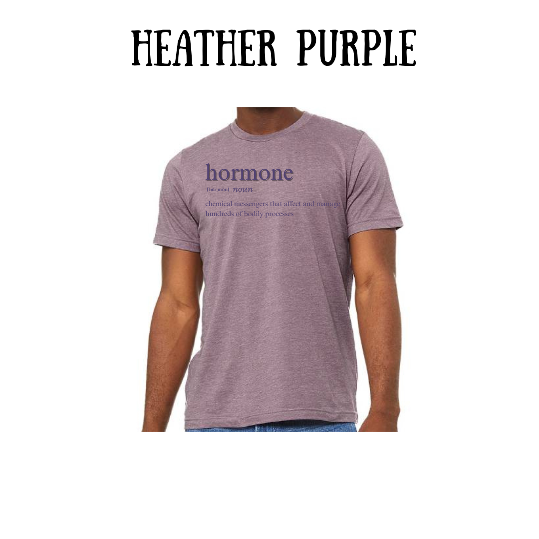 Hormone - Unisex Tee - Pinks, Purples, Neutrals