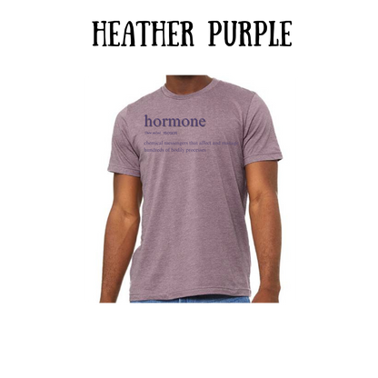 Hormone - Unisex Tee - Pinks, Purples, Neutrals