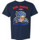 Red, White, And Blueberries - Comfort Colors - Heavyweight Unisex Tee - Blues