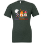 Happy HalloThanksMas Gnomes - Unisex Tee - Browns and Greens