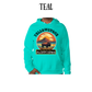 CP - Yellowstone: Fluffy Cows - Sponge Fleece Hoodie - Greens, Neutrals