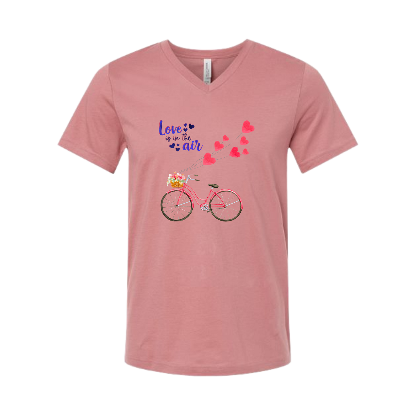 Love is in the Air - Bella+Canvas - Unisex V-Neck - Assorted Colors