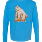 Muscle Bear - Comfort Colors - Heavyweight Long Sleeve Tee - Blues & Greens