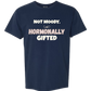 Not Moody. (just) Hormonally Gifted - Comfort Colors - Heavyweight Unisex Tee - Blues