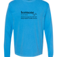 Hormone - Comfort Colors - Heavyweight Long Sleeve Tee - Blues & Greens