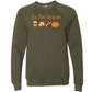 HP - 'Tis The Season - Fall - Sponge Fleece Raglan Sweatshirt - Greens, Neutrals