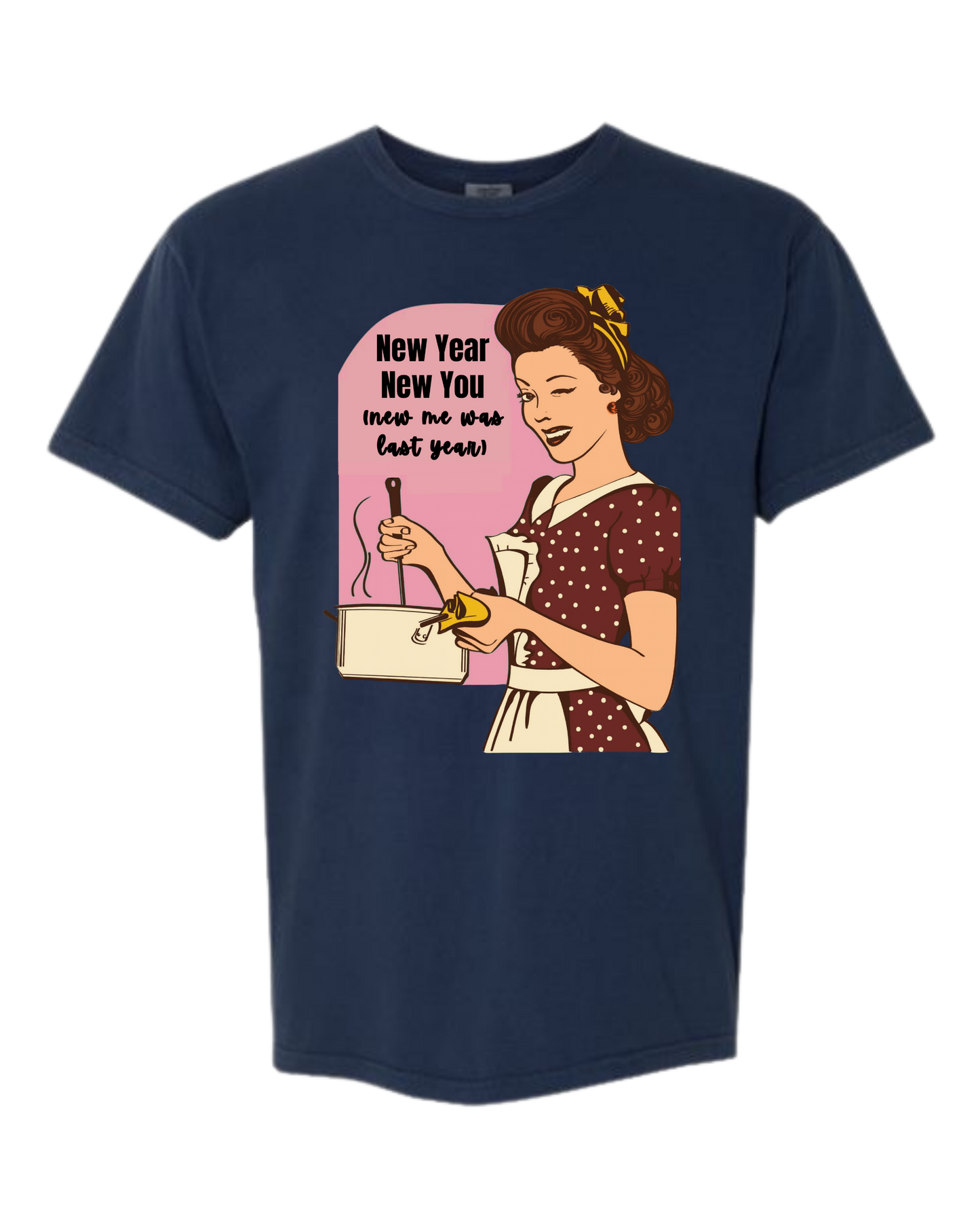 New Year New You - Comfort Colors - Heavyweight Unisex Tee - Blues