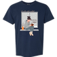 The Weather Outside is Frightful - Comfort Colors - Heavyweight Unisex Tee - Blues