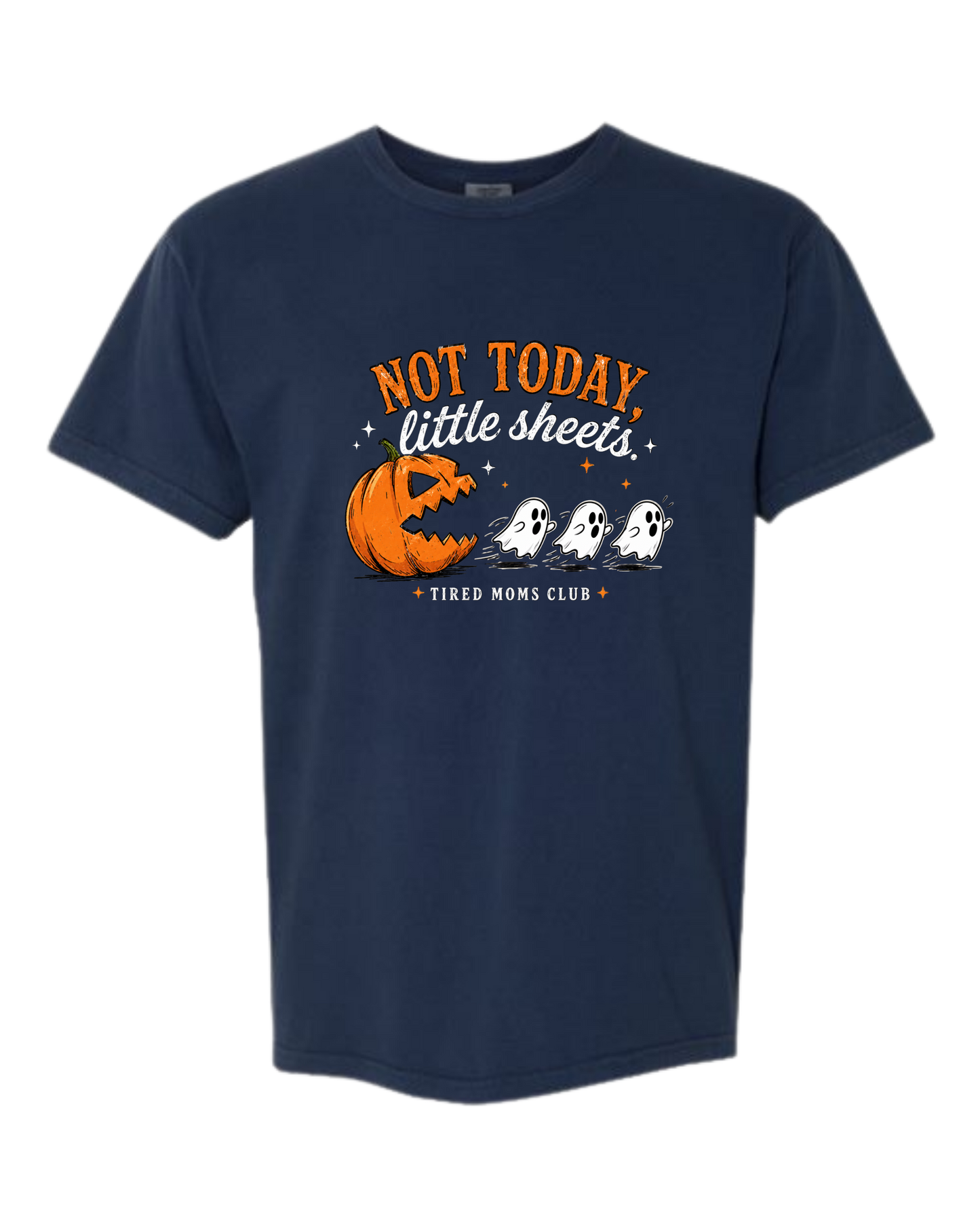 Not Today, Little Sheets - Comfort Colors - Heavyweight Unisex Tee - Blues