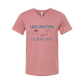 Life Happens The Beach Helps - Bella+Canvas - Unisex V-Neck - Assorted Colors