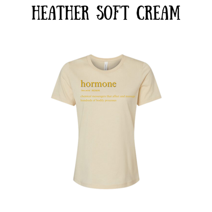 Hormone - Women's Relaxed Fit Tee - Neutrals