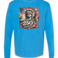 America's 250th Birthday - Comfort Colors - Heavyweight Long Sleeve Tee - Blues & Greens