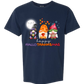Happy HalloThanksMas Gnomes - Comfort Colors - Heavyweight Unisex Tee - Blues